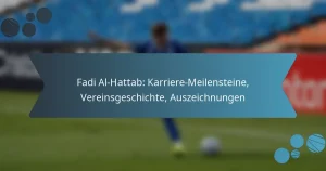 Fadi Al-Hattab: Karriere-Meilensteine, Vereinsgeschichte, Auszeichnungen